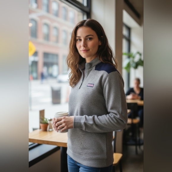 Vineyard Vines Women's Shep Pullover Sweater Small - Picture 2 of 12